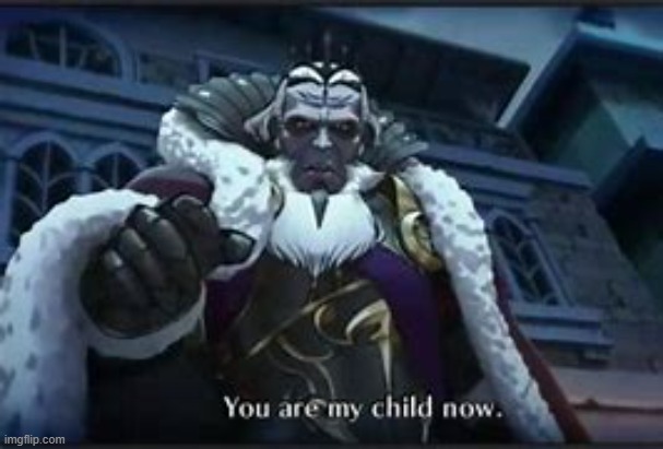 King Garon Surprise Adoption | image tagged in king garon surprise adoption | made w/ Imgflip meme maker