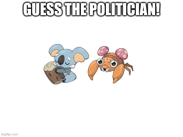 GUESS THE POLITICIAN! | made w/ Imgflip meme maker