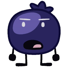 High Quality Displeased blueberry Blank Meme Template