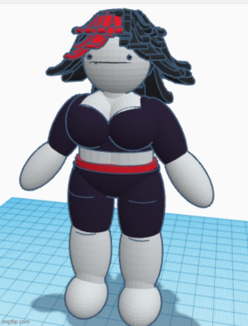 i finish my version of claire. what yall think | made w/ Imgflip meme maker