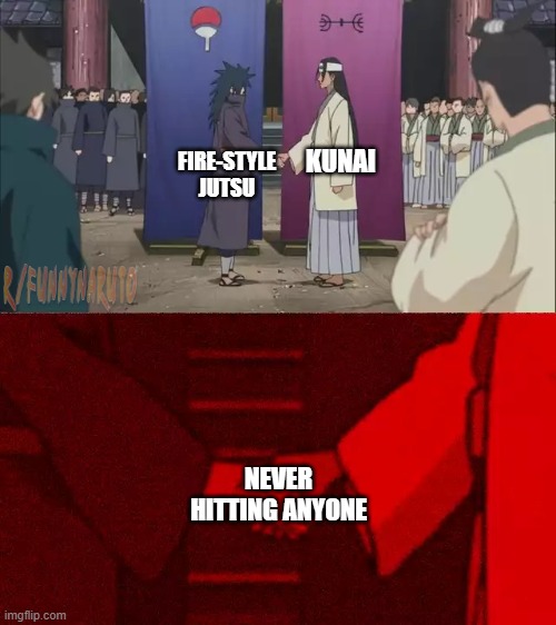 They do nothing | image tagged in naruto,hashirama,madara | made w/ Imgflip meme maker