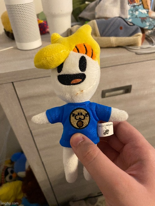 I’m probably the only one on this site who has this plush | made w/ Imgflip meme maker