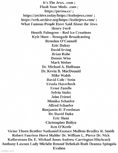 It's The Jews #flushyourmeds Scott Barry ; | image tagged in censorship,jews,nwo,illuminati,globalism,1984 | made w/ Imgflip meme maker