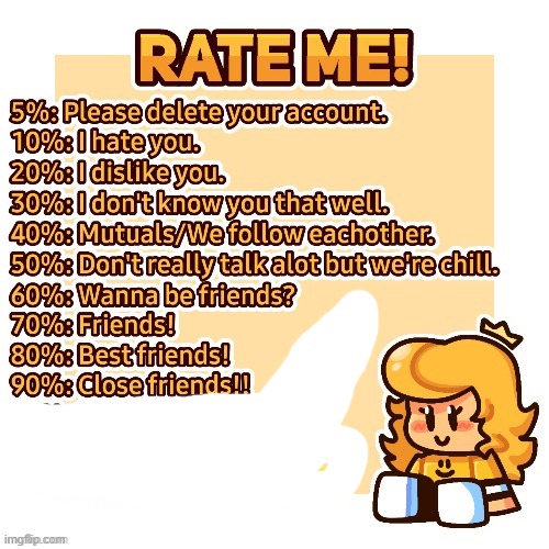 rate me starla.star edition (from twitter) | image tagged in rate me starla star edition from twitter | made w/ Imgflip meme maker