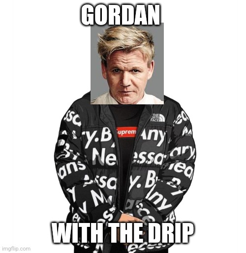 Gordan with the Drip | GORDAN; WITH THE DRIP | image tagged in goku drip | made w/ Imgflip meme maker