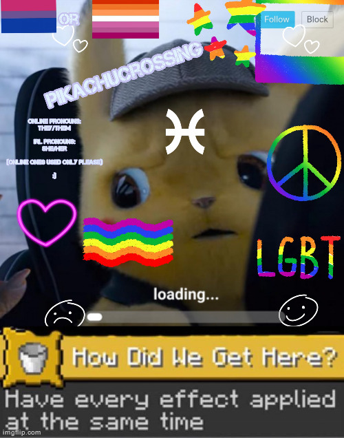 image tagged in pikachucrossing announcement temp,how did we get here | made w/ Imgflip meme maker