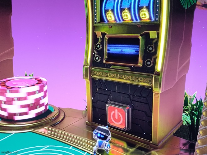 Gambling in astrobot rn | made w/ Imgflip meme maker