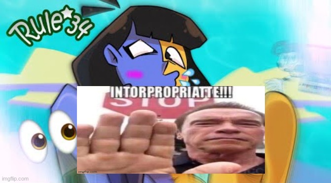 ena is infected by rule 34 | image tagged in ena is infected by rule 34 | made w/ Imgflip meme maker