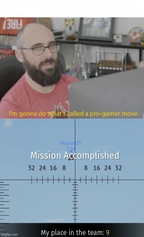 Not my screenshot | image tagged in pro gamer move | made w/ Imgflip meme maker