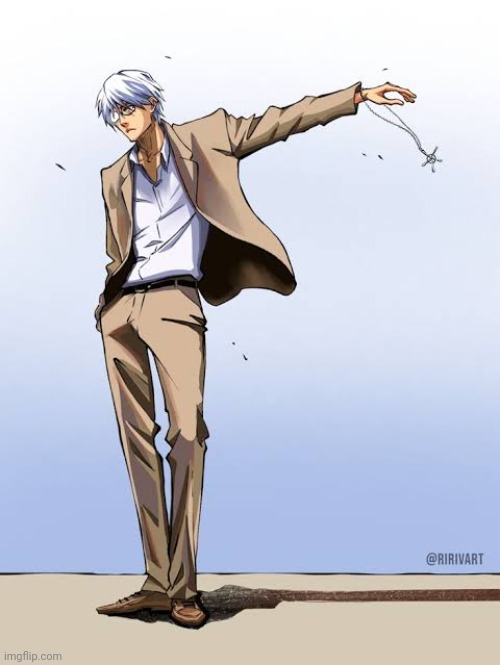 I really want to hit this pose someday | image tagged in ishida bleach | made w/ Imgflip meme maker