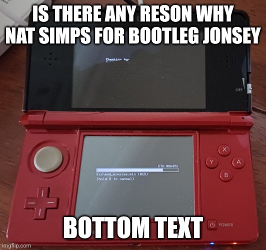 The natrot consumes | IS THERE ANY RESON WHY NAT SIMPS FOR BOOTLEG JONSEY; BOTTOM TEXT | image tagged in renniks11_ alternate announcement template | made w/ Imgflip meme maker