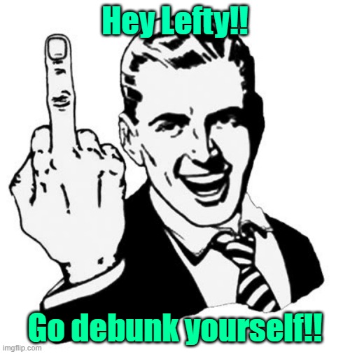 Debunk this!! | Hey Lefty!! Go debunk yourself!! | image tagged in trump,maga,kamala harris,election,fake news | made w/ Imgflip meme maker