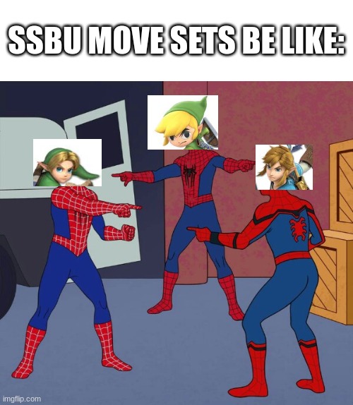 Spider Man Triple | SSBU MOVE SETS BE LIKE: | image tagged in spider man triple | made w/ Imgflip meme maker