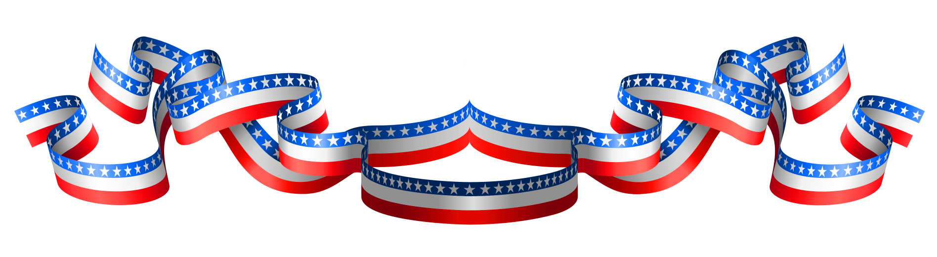 patriotic ribbon Blank Meme Template