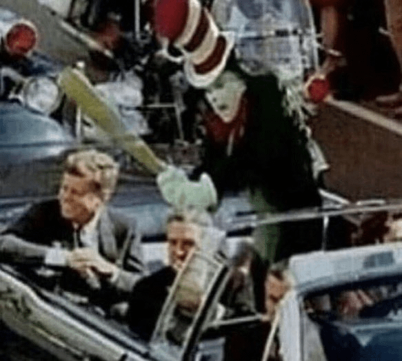 jfk cat in the hat Blank Meme Template