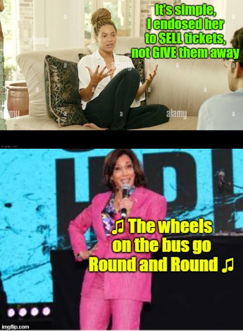 Beyonce Choked but Kammie stepped in | image tagged in kamala beyonce singing meme | made w/ Imgflip meme maker