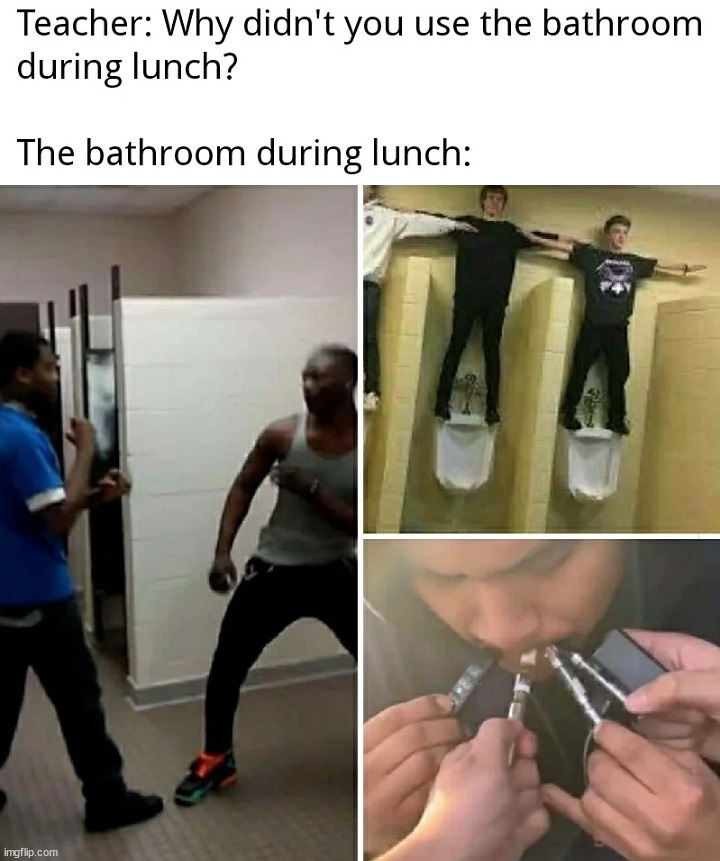 Bathrooms for boys | image tagged in bathroom | made w/ Imgflip meme maker