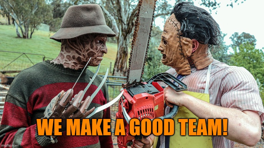 WE MAKE A GOOD TEAM! | made w/ Imgflip meme maker