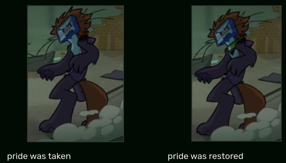 razor pride taken and restored Blank Meme Template