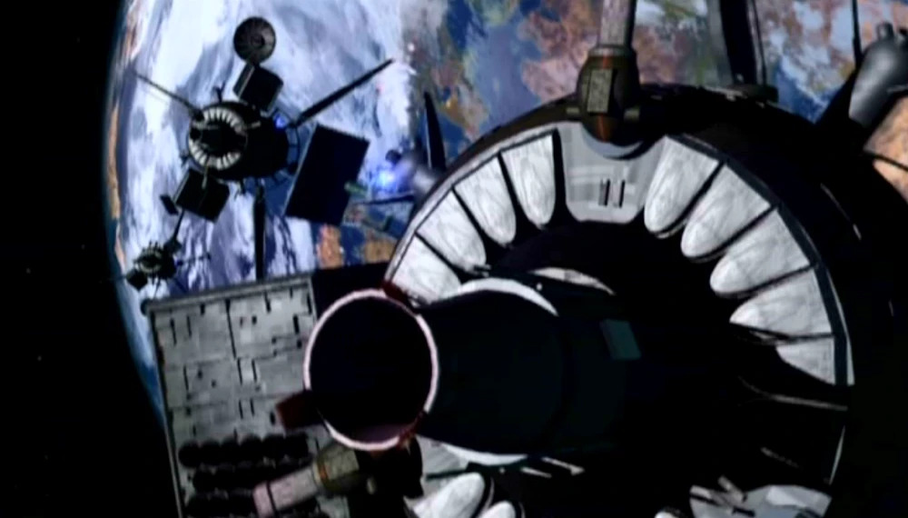 Aegis orbital defense platform Blank Meme Template