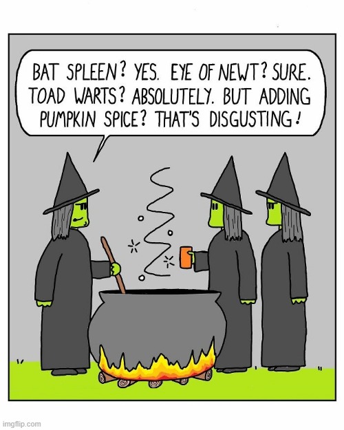 Pumpkin Spice | image tagged in comics | made w/ Imgflip meme maker