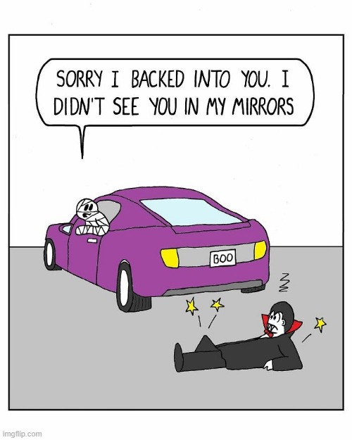 Not in the Mirror | image tagged in comics | made w/ Imgflip meme maker