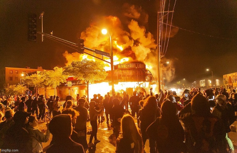 Mostly Peaceful Riot | image tagged in mostly peaceful riot | made w/ Imgflip meme maker