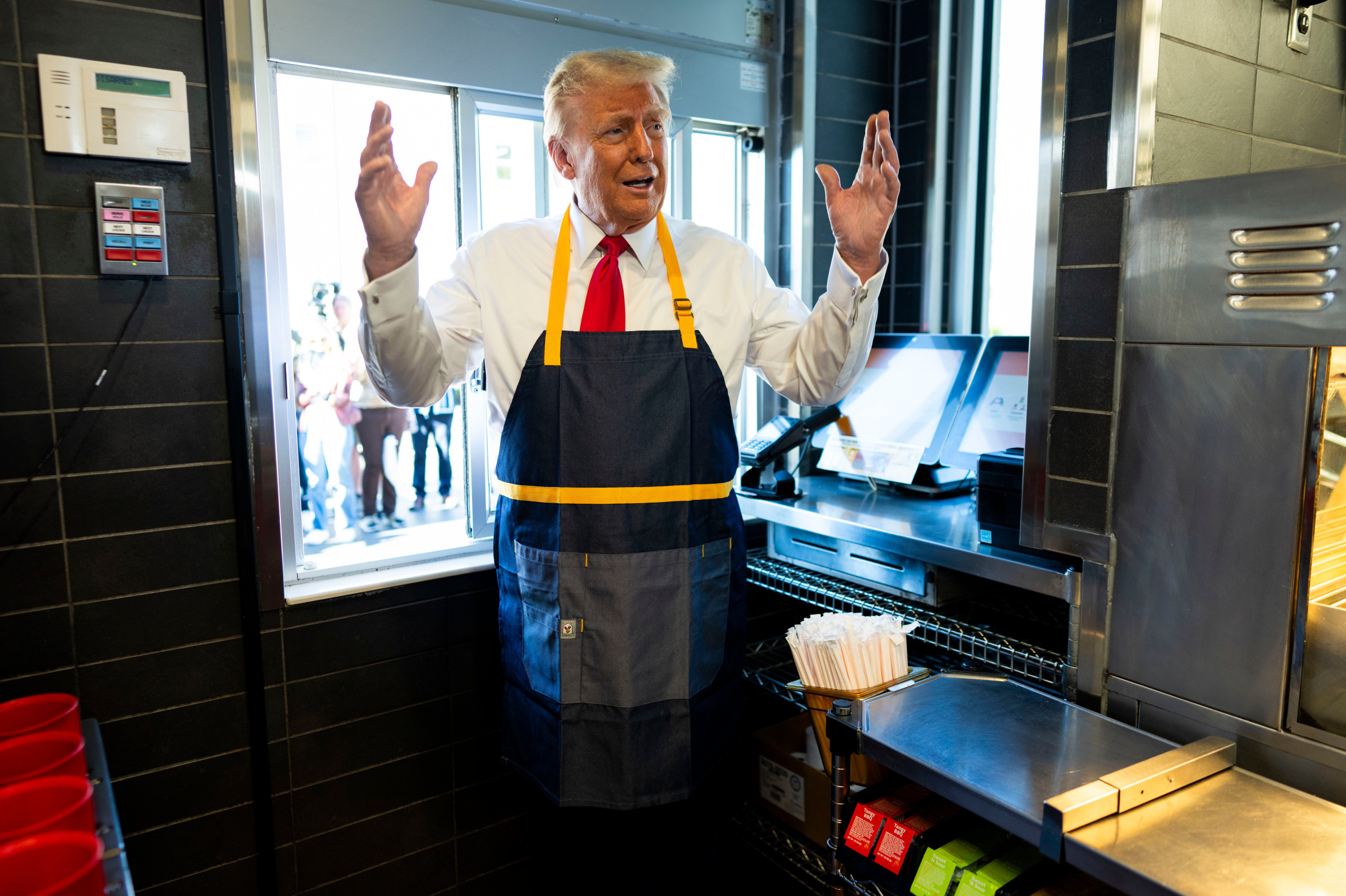 Donald Trump McDonalds Huge Blank Meme Template