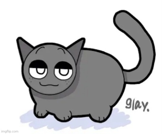 Fat gray (art not mine) | made w/ Imgflip meme maker