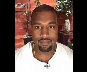 kanye looking at camera Blank Meme Template