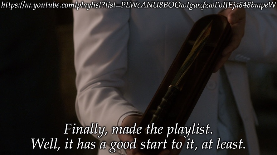 Welcome To The End (Playlist) | https://m.youtube.com/playlist?list=PLWcANU8BOOwIgwzfzwFoIJEja848bmpeW; Finally, made the playlist.
Well, it has a good start to it, at least. | image tagged in asmodeus archangel blade,supernatural,shurley family,gods,angels,four horsemen | made w/ Imgflip meme maker