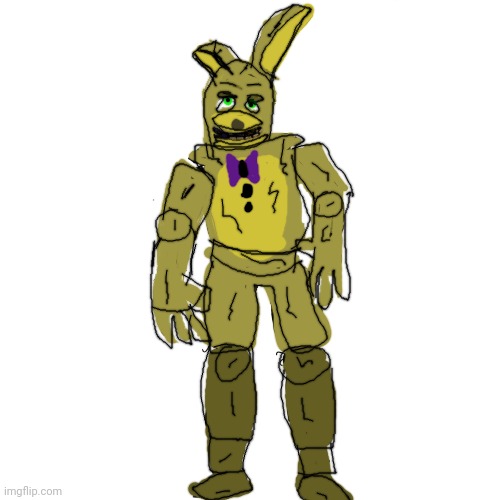 Fixed SpringTrap | image tagged in springtrap | made w/ Imgflip meme maker