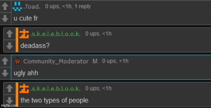 there are two types of people (if you send me that meme i will nut in your ear) | made w/ Imgflip meme maker