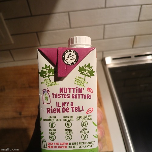 Freaky ah almond milk | made w/ Imgflip meme maker