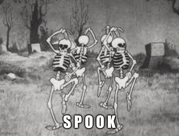 Spooky Scary... | S P O O K | image tagged in spooky scary | made w/ Imgflip meme maker