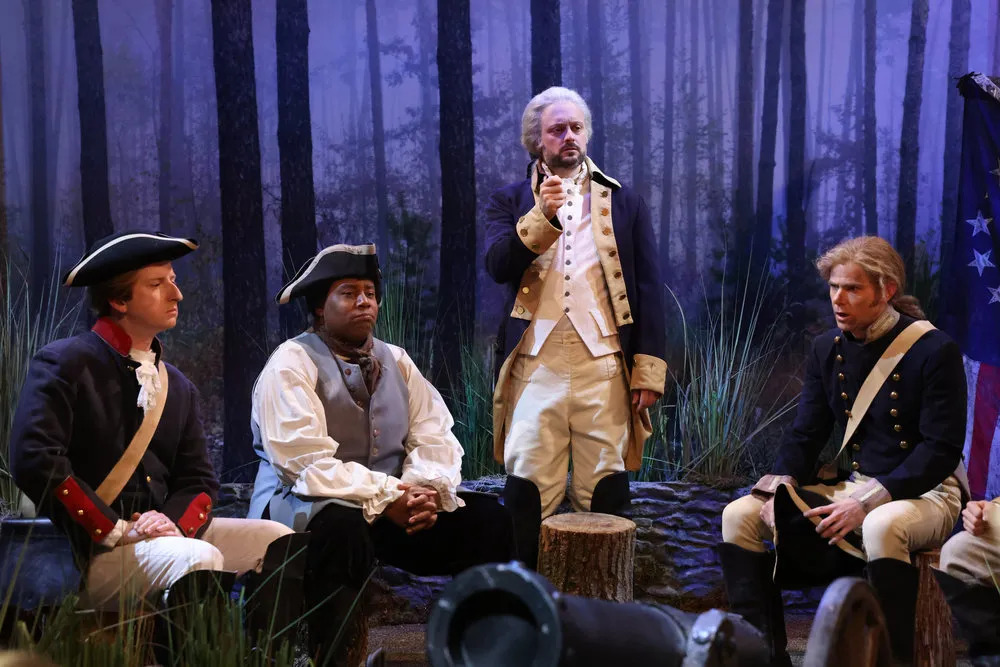 SNL George Washington Blank Meme Template