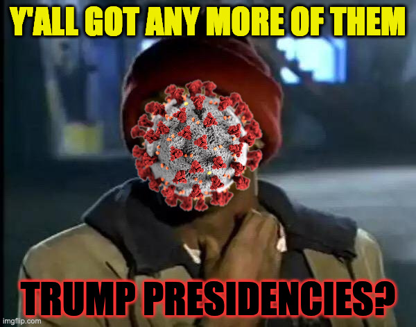 1.2 million Covid victims won't.  Ashli Babbitt won't.  Brian Sicknick won't. | Y'ALL GOT ANY MORE OF THEM; TRUMP PRESIDENCIES? | image tagged in memes,y'all got any more of that,covid-19,trump | made w/ Imgflip meme maker