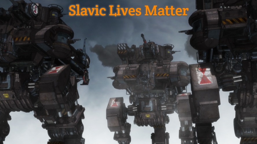 Allied Resistance Earth Squadrons | Slavic Lives Matter | image tagged in allied resistance earth squadrons,slavic | made w/ Imgflip meme maker