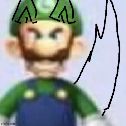 angry luigi | image tagged in angry luigi | made w/ Imgflip meme maker