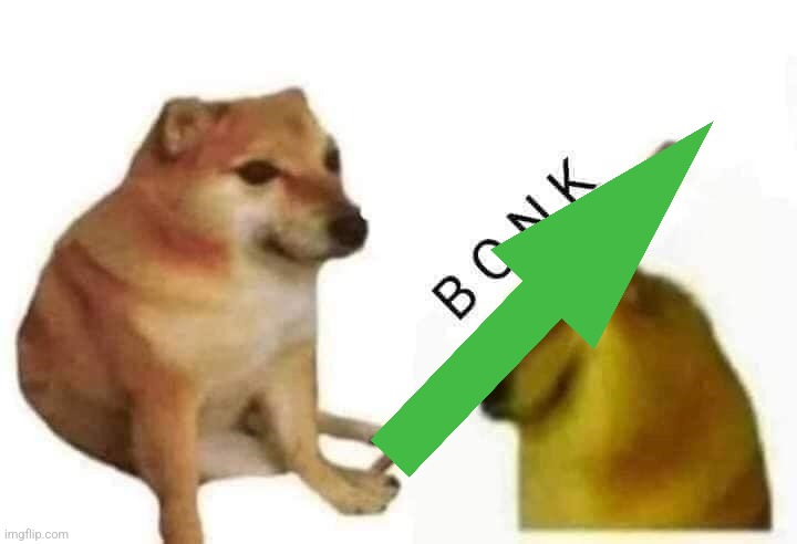 Doge bonk | image tagged in doge bonk | made w/ Imgflip meme maker