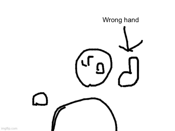 Wrong hand | made w/ Imgflip meme maker