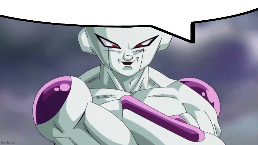 Frieza from Dragon Ball | image tagged in frieza from dragon ball | made w/ Imgflip meme maker