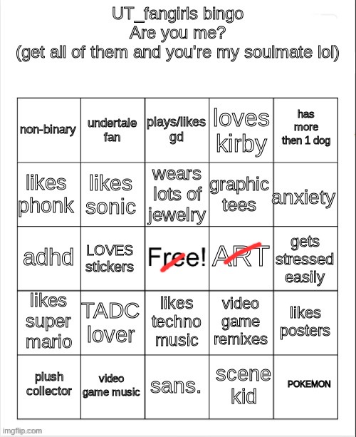 BORING | image tagged in ut_fangirls bingo | made w/ Imgflip meme maker