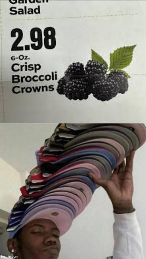 Blackberries | image tagged in that s a lot of cap,blackberries,broccoli,you had one job,memes,fruit | made w/ Imgflip meme maker