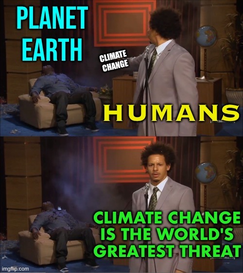 CLIMATE
CHANGE | made w/ Imgflip meme maker