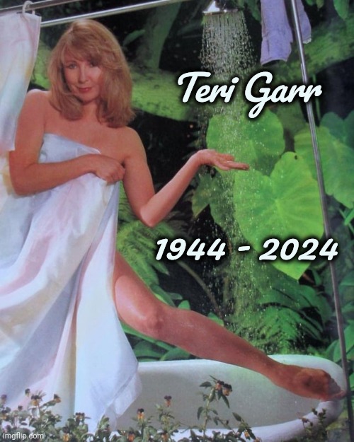 Rest In Peace Lovely Lady | Teri Garr; 1944 - 2024 | image tagged in actress,star trek,young frankenstein,close encounters,babe,back in the day | made w/ Imgflip meme maker