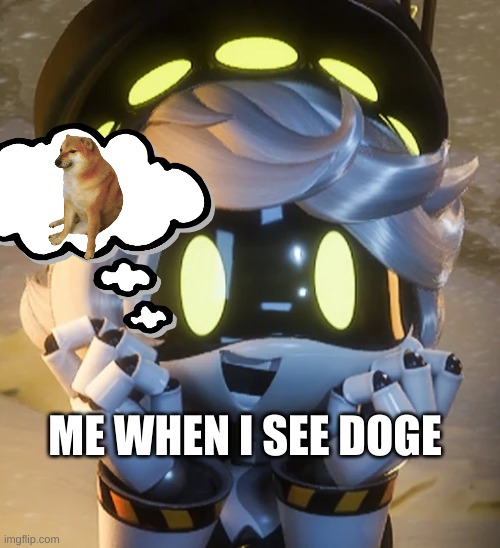 Happy N | ME WHEN I SEE DOGE | image tagged in happy n | made w/ Imgflip meme maker