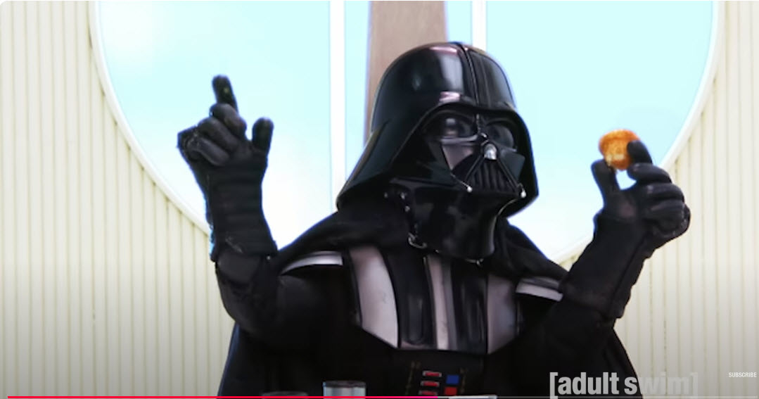 Robot Chicken Bespin Vader Blank Meme Template