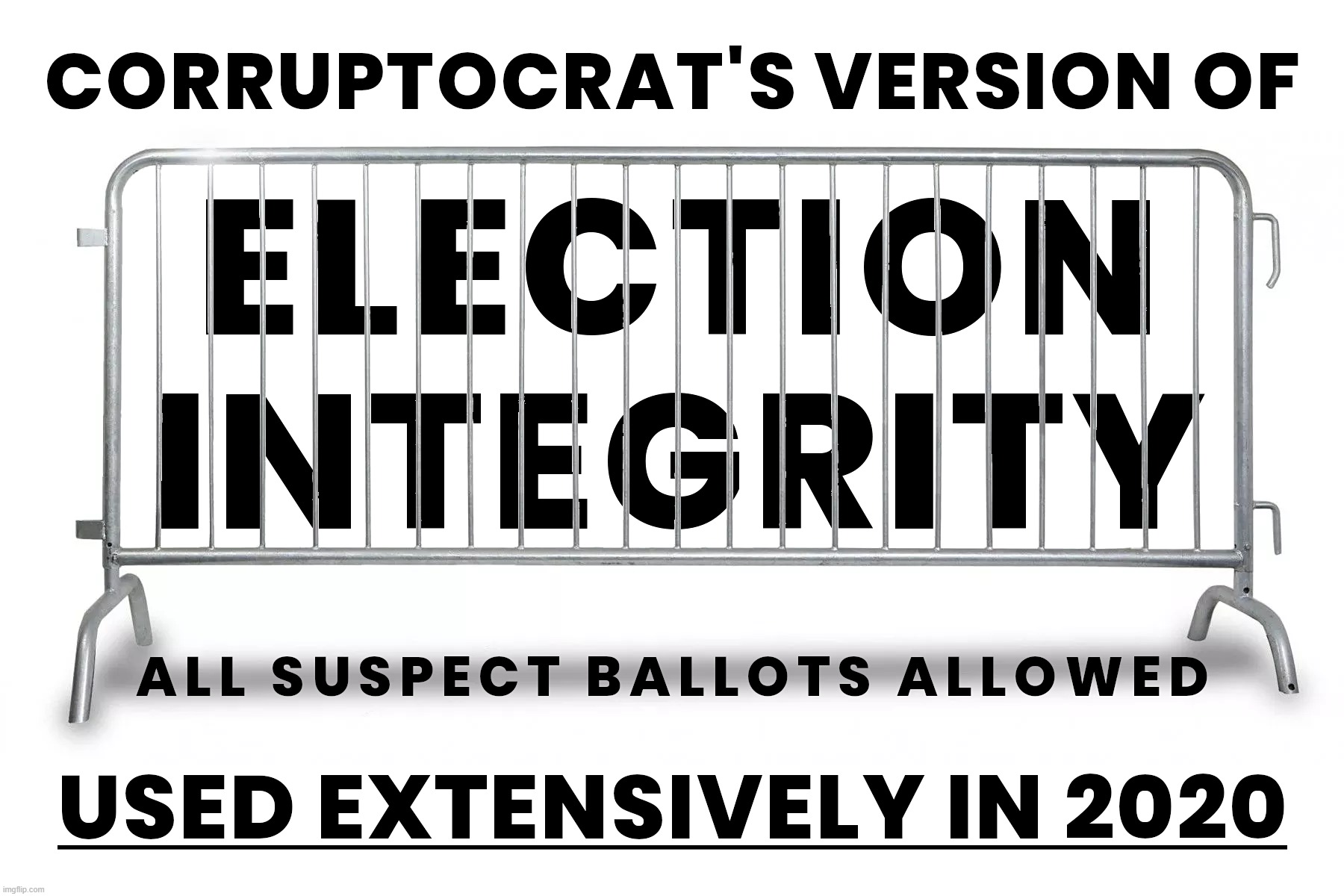 CORRUPTOCRAT'S ELECTION 'INTEGRITY' | image tagged in corruptocrat,election,integrity,suspicious,votes,ballots | made w/ Imgflip meme maker