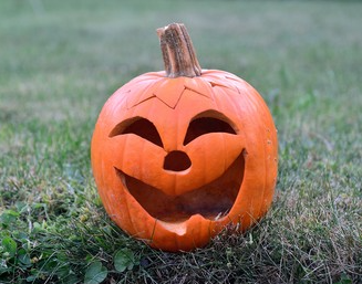 Laughing Pumpkin Blank Meme Template